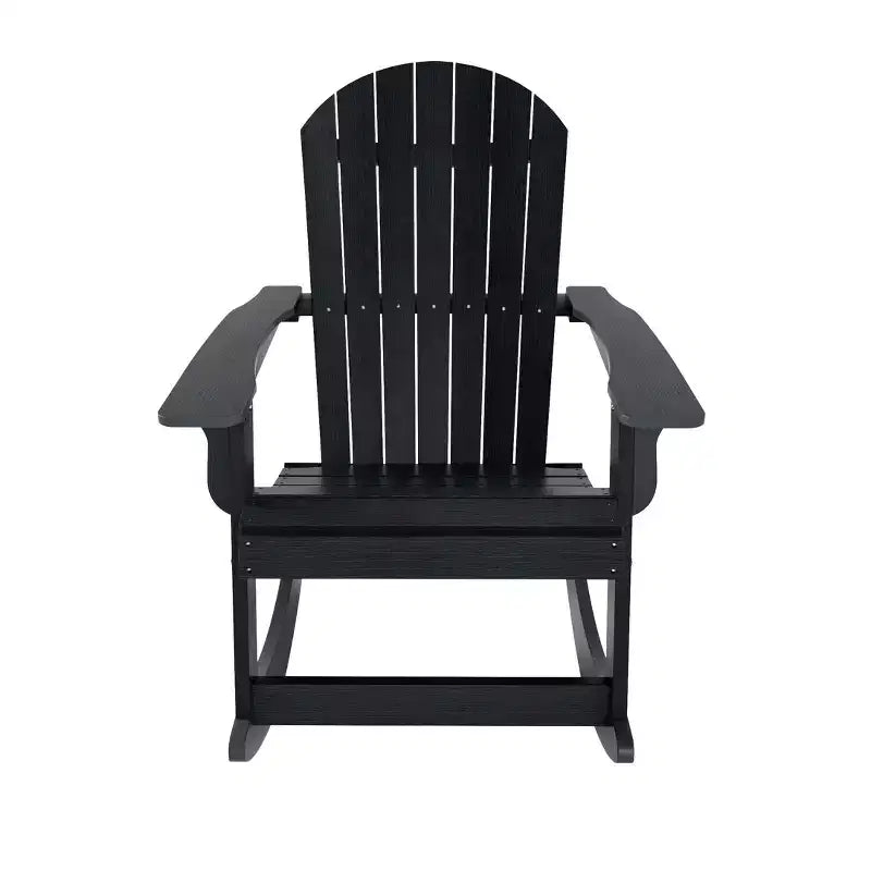 WestinTrends 2-Piece Outdoor Patio All-weather Adirondack Rocking Chair Set