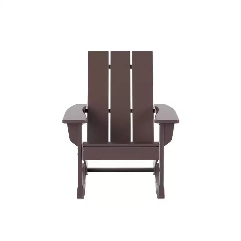 WestinTrends Modern Adirondack Outdoor Rocking Chair (Set of 2)