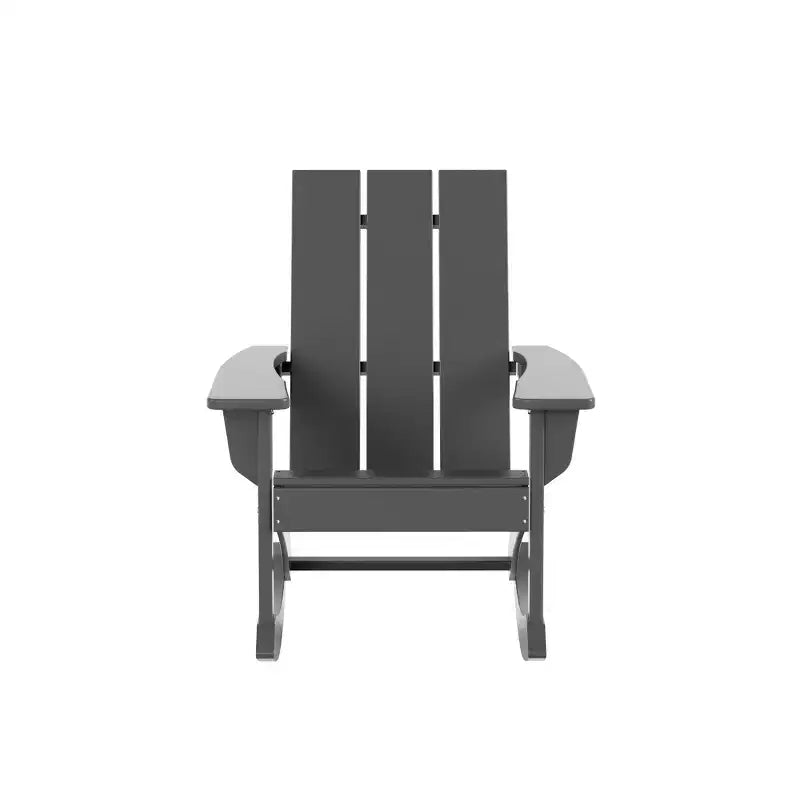 WestinTrends Modern Adirondack Outdoor Rocking Chair (Set of 2)