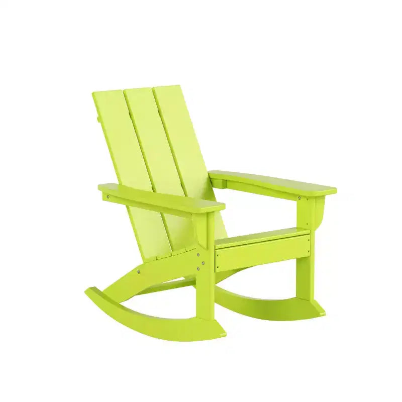 WestinTrends Modern Adirondack Outdoor Rocking Chair (Set of 2)