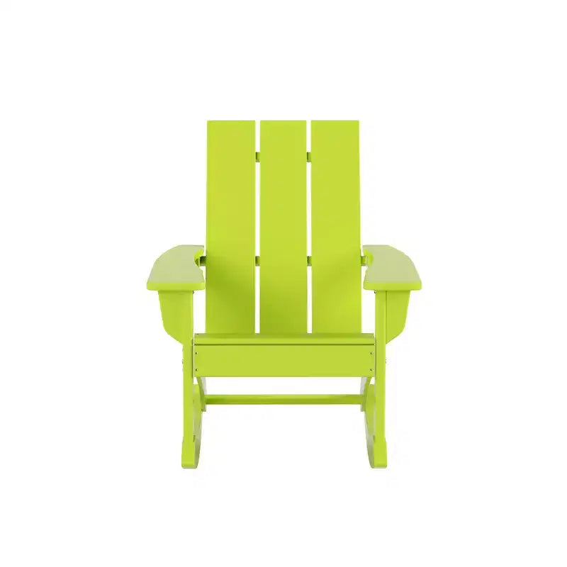 WestinTrends Modern Adirondack Outdoor Rocking Chair (Set of 2)