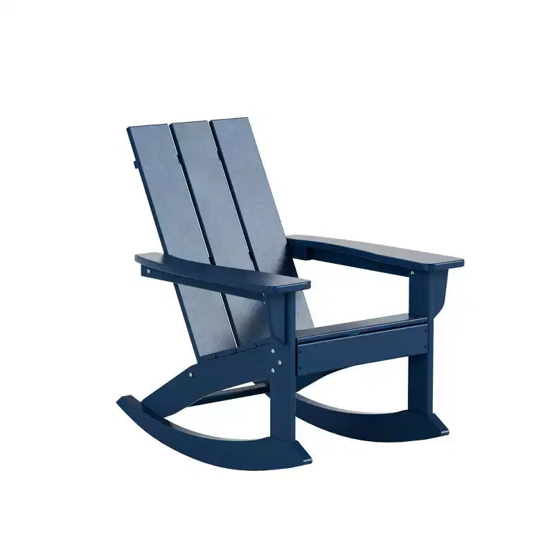 WestinTrends Modern Adirondack Outdoor Rocking Chair (Set of 2)