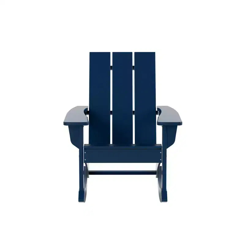 WestinTrends Modern Adirondack Outdoor Rocking Chair (Set of 2)