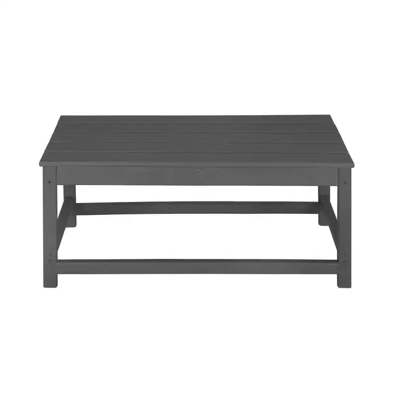 WestinTrends Ensemble de 7 chaises Adirondack pliantes d'extérieur avec table basse et table d'appoint