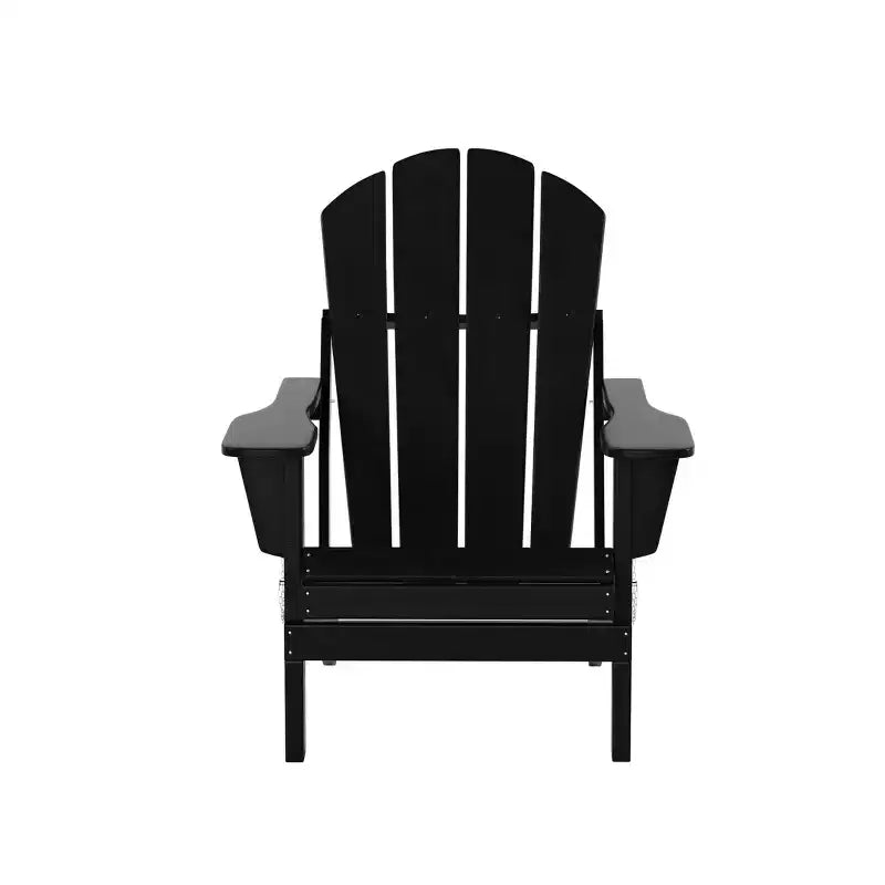 WestinTrends Ensemble de 7 chaises Adirondack pliantes d'extérieur avec table basse et table d'appoint