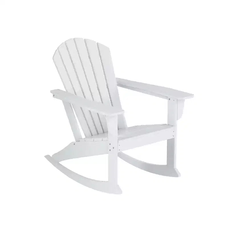 WestinTrends Outdoor Patio Poly Adirondack Rocking Chair Rocker