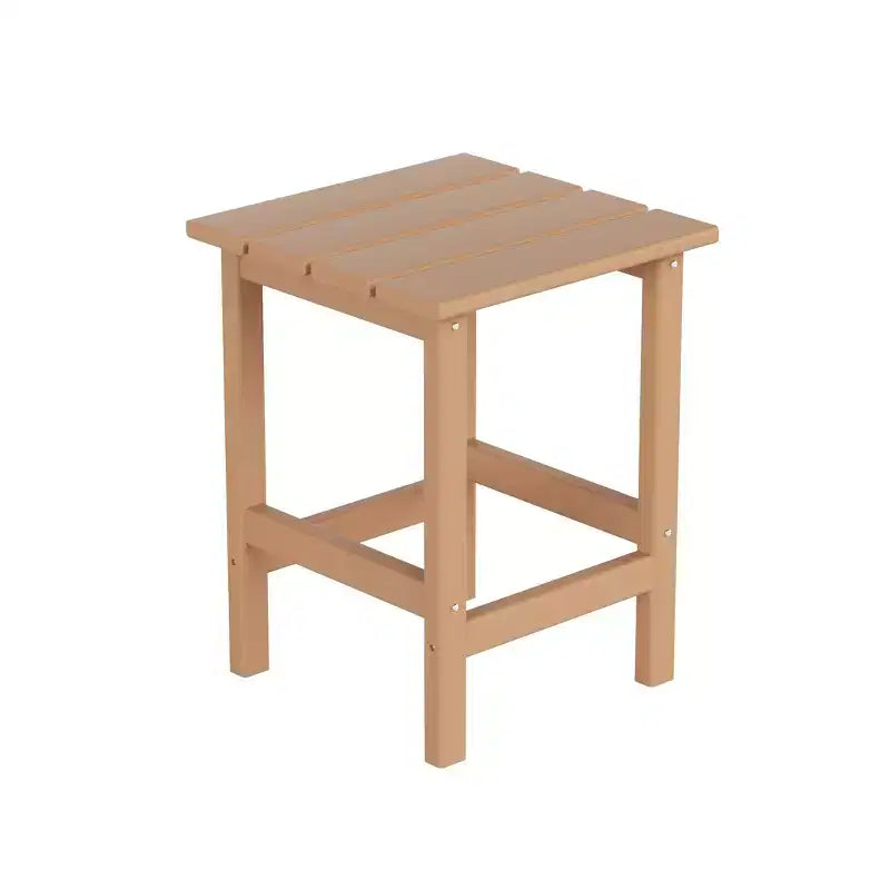 WestinTrends 3-Piece Outdoor Patio Adirondack Coffee and Side Table Set
