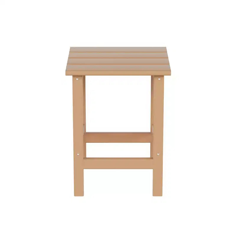 WestinTrends 3-Piece Outdoor Patio Adirondack Coffee and Side Table Set