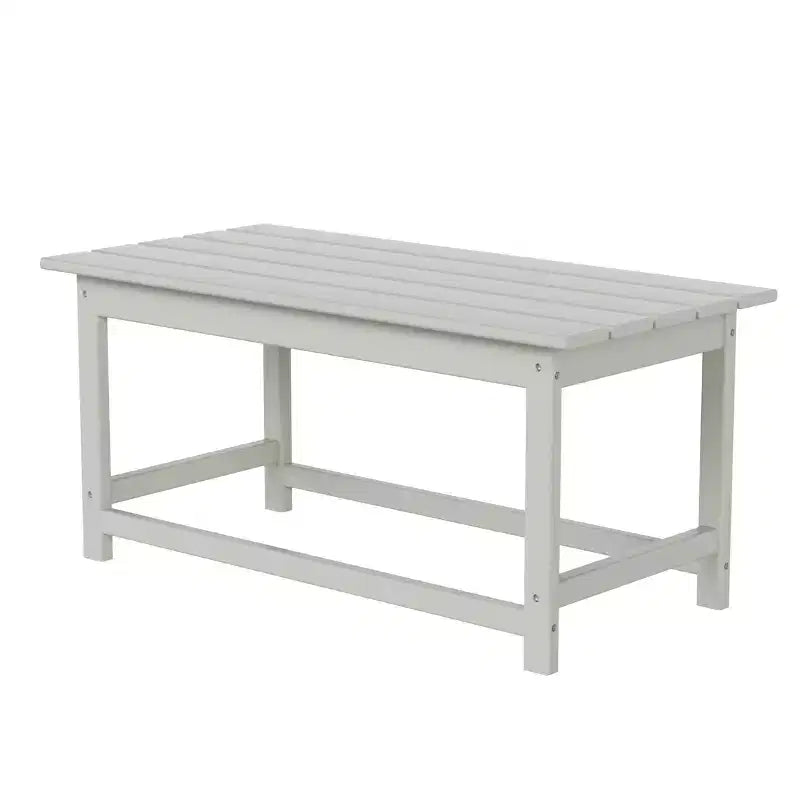 WestinTrends 3-Piece Outdoor Patio Adirondack Coffee and Side Table Set