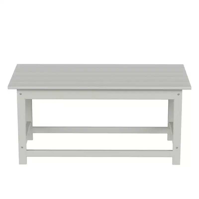 WestinTrends 3-Piece Outdoor Patio Adirondack Coffee and Side Table Set