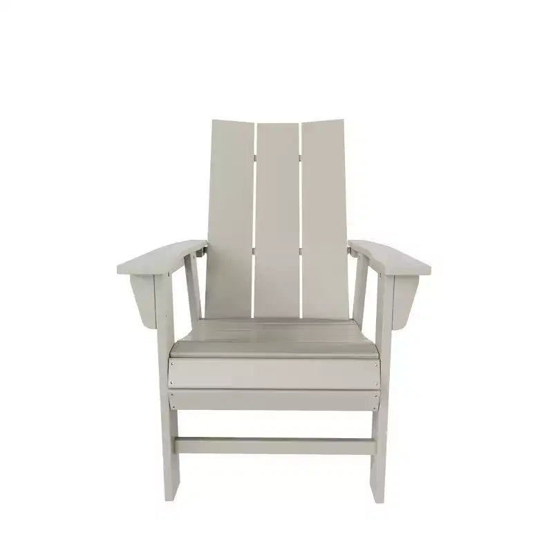 WestinTrends Outdoor Patio Modern Adirondack Dining Chair Weather Resistant