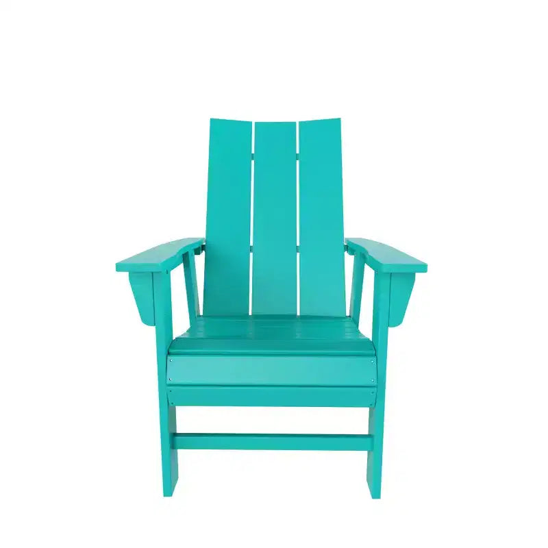 WestinTrends Outdoor Patio Modern Adirondack Dining Chair Weather Resistant