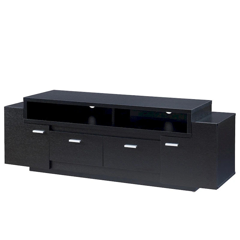 Merc Contemporary Multi-functional Storage TV Console by Furniture of America