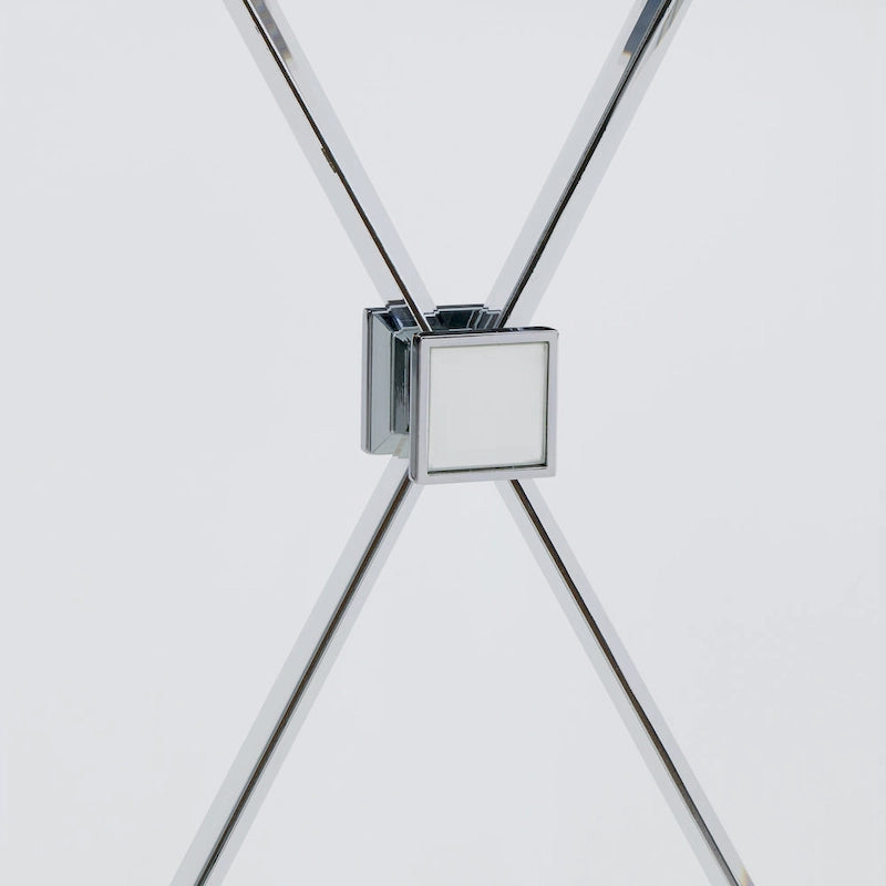 Meuble TV multimédia miroir avec insert de cheminée à changement de couleur pour téléviseurs jusqu'à 62 pouces SEI Furniture