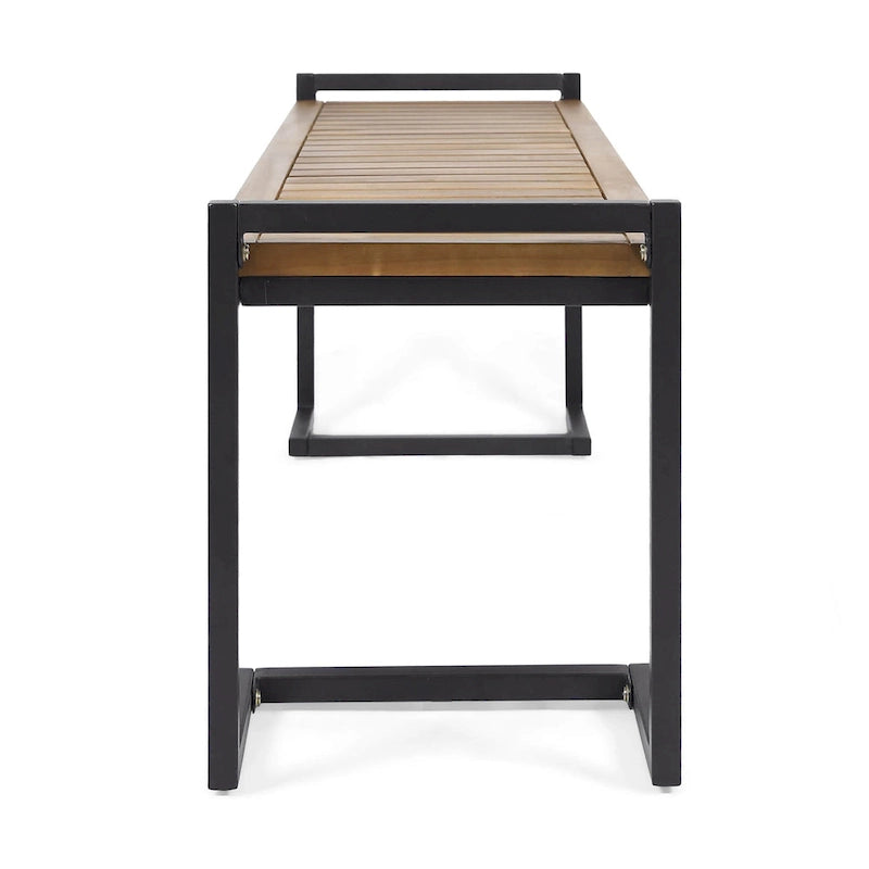 Banc en bois d'acacia et fer Kuehn par Christopher Knight Home