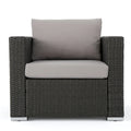 Fauteuil de jardin en osier Santa Rosa par Christopher Knight Home