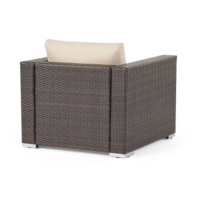Fauteuil de jardin en osier Santa Rosa par Christopher Knight Home