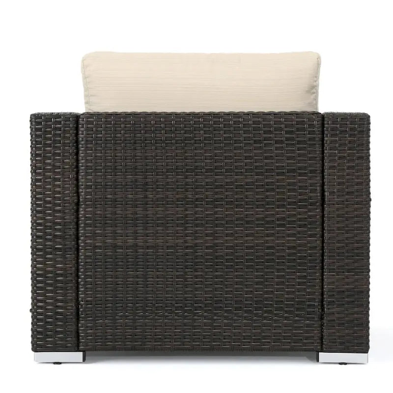 Fauteuil de jardin en osier Santa Rosa par Christopher Knight Home