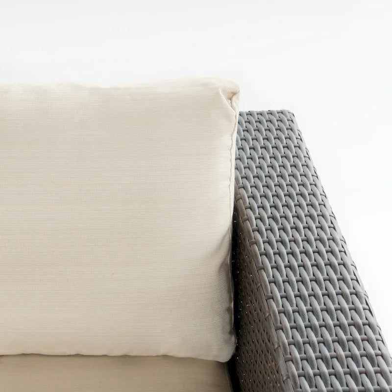 Fauteuil de jardin en osier Santa Rosa par Christopher Knight Home