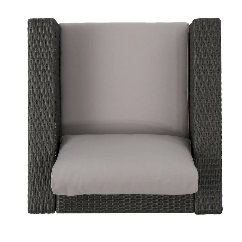 Fauteuil de jardin en osier Santa Rosa par Christopher Knight Home