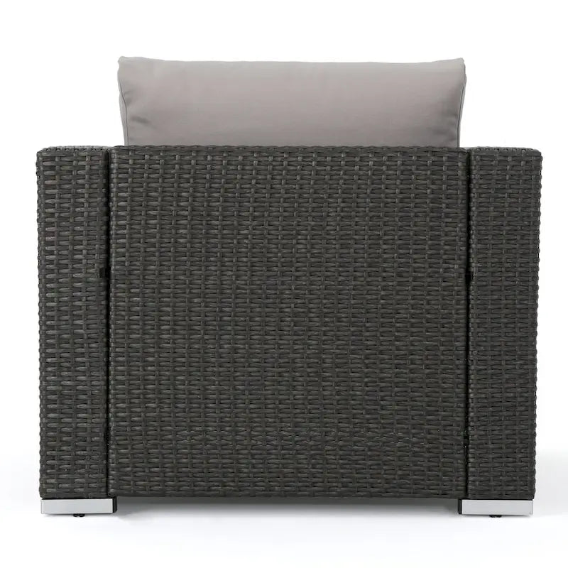 Fauteuil de jardin en osier Santa Rosa par Christopher Knight Home