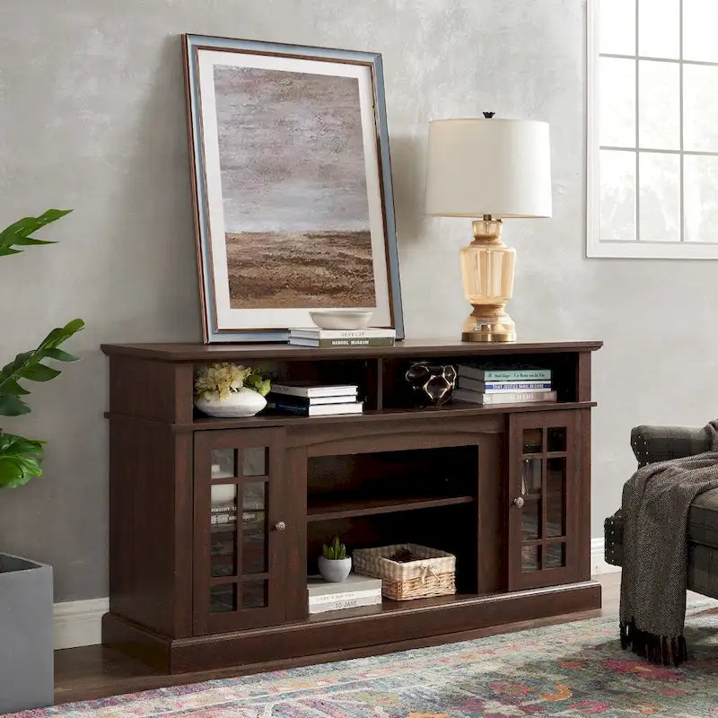 Meuble TV classique – Console de divertissement moderne