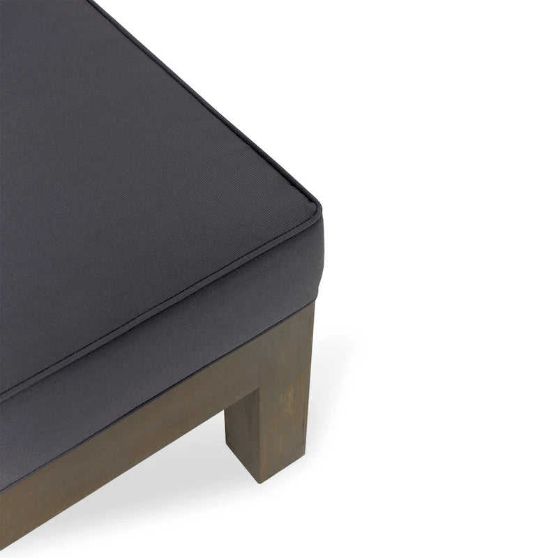 Ensemble de canapé d'angle 11 places et fauteuil club en bois d'acacia Brava Outdoor par Christopher Knight Home