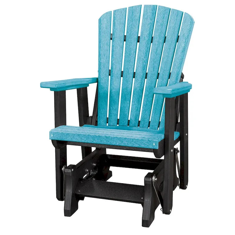 Fauteuil à bascule OS Home Model Fan Back fabriqué aux États-Unis - Aruba, Noir