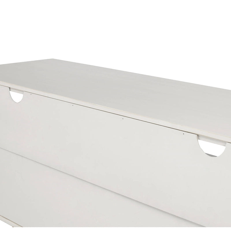 Meuble TV en bois massif Alby 58 pouces de Middlebrook, style Mid-Century