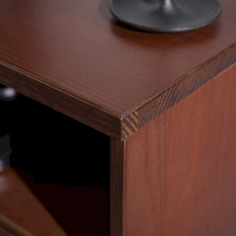 Meuble TV en bois massif Alby 58 pouces de Middlebrook, style Mid-Century