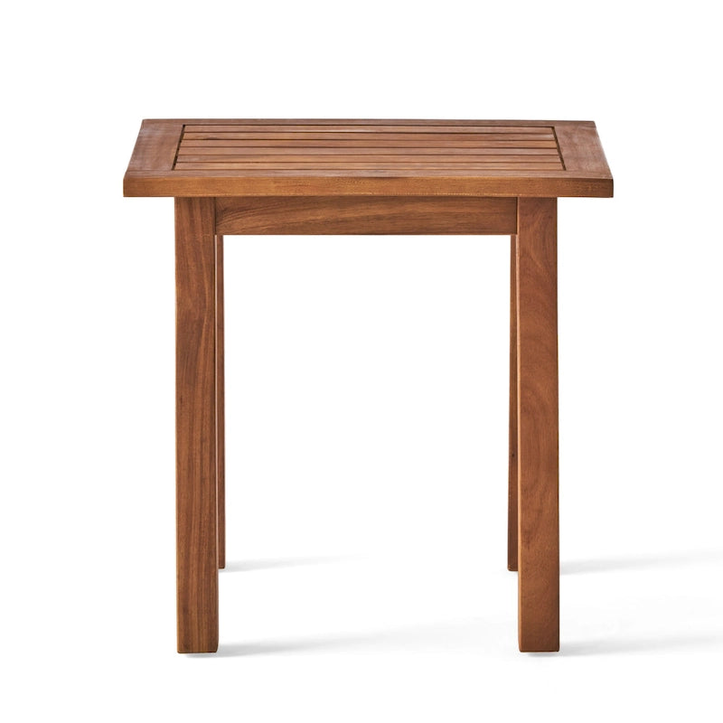 Ensemble de trois chaises longues d'extérieur en bois d'acacia Mahi de Christopher Knight Home