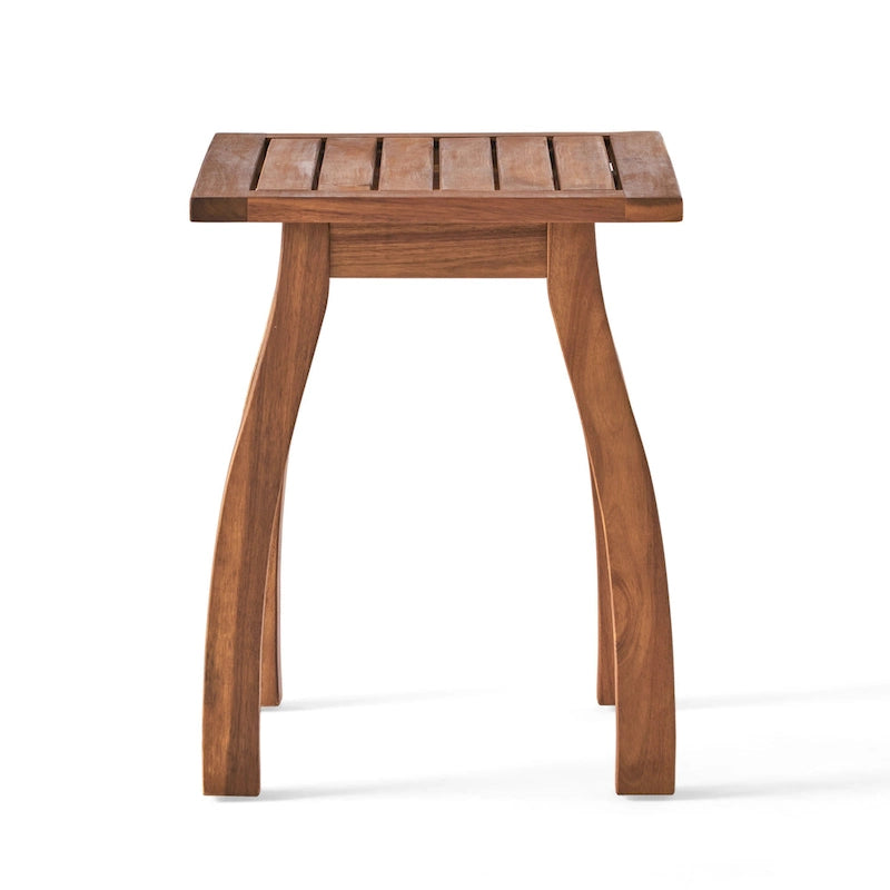Ensemble de trois chaises longues d'extérieur en bois d'acacia Mahi de Christopher Knight Home