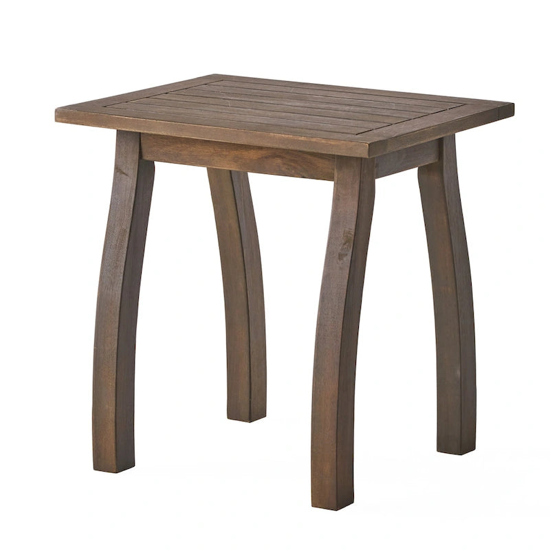 Ensemble de trois chaises longues d'extérieur en bois d'acacia Mahi de Christopher Knight Home