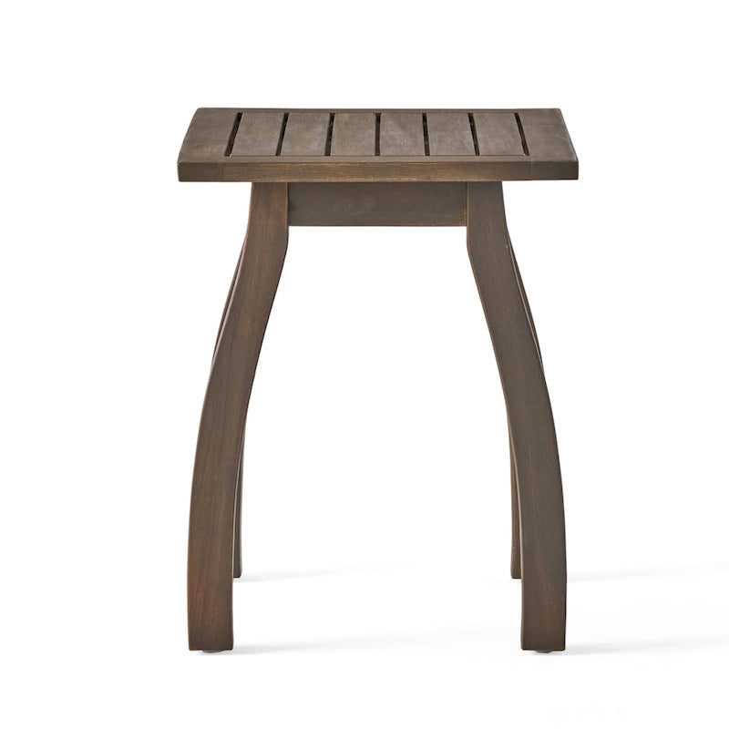 Ensemble de trois chaises longues d'extérieur en bois d'acacia Mahi de Christopher Knight Home