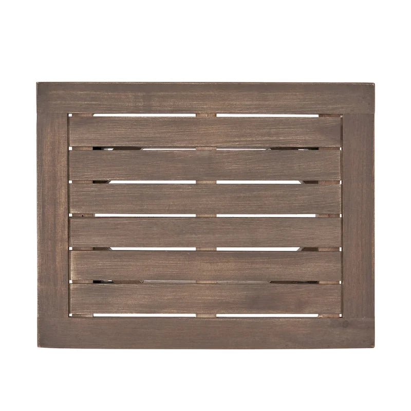 Ensemble de trois chaises longues d'extérieur en bois d'acacia Mahi de Christopher Knight Home