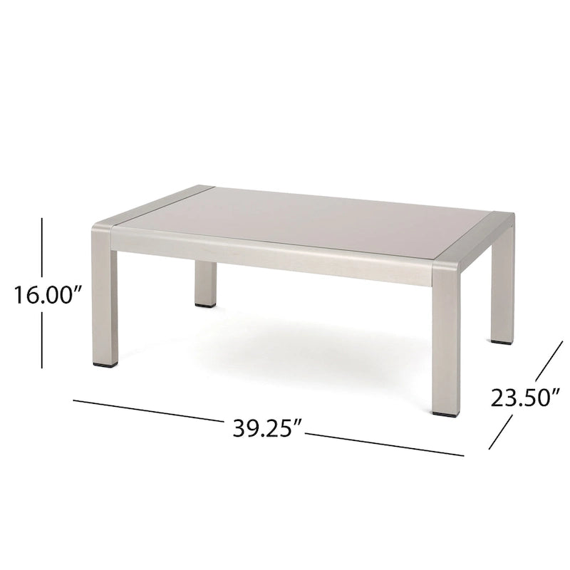 Ensemble de mobilier de jardin 13 pièces Cape Coral avec coussins par Christopher Knight Home