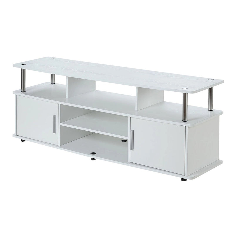 Meuble TV Designs2Go Monterey 65 pouces de Convenience Concepts avec armoires de rangement et étagères