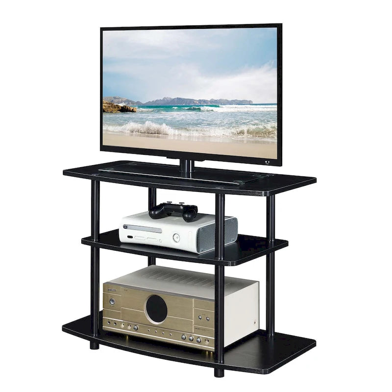 Meuble TV 3 niveaux sans outils Designs2Go de Convenience Concepts