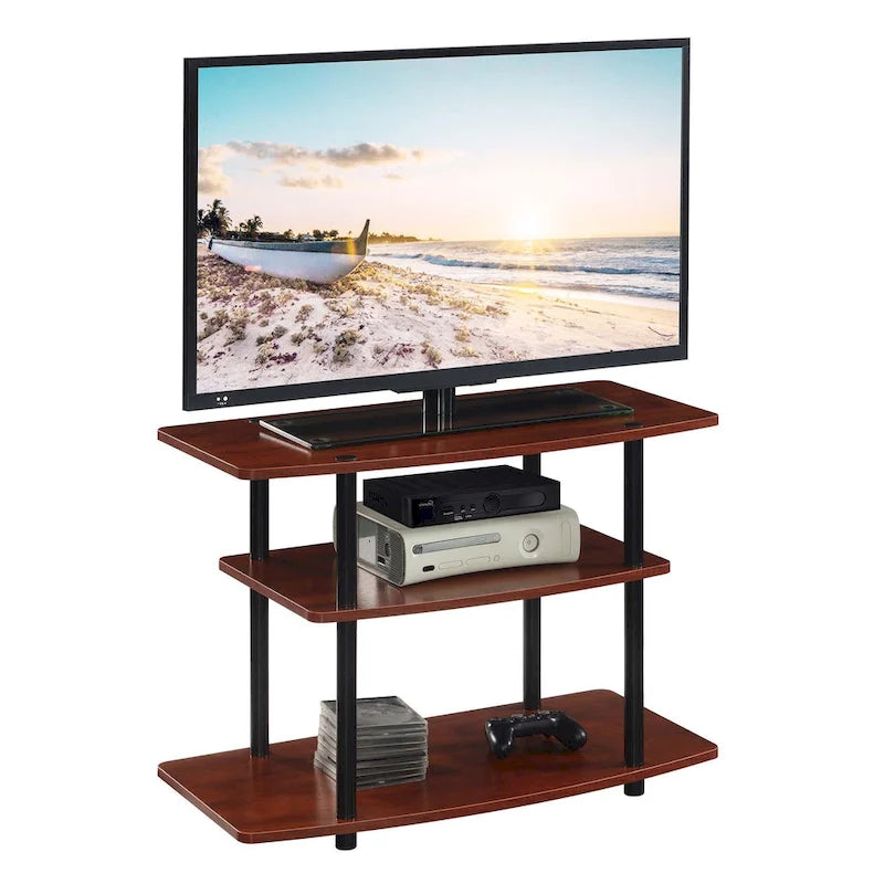 Meuble TV 3 niveaux sans outils Designs2Go de Convenience Concepts