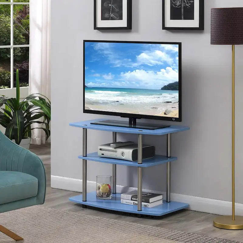 Meuble TV 3 niveaux sans outils Designs2Go de Convenience Concepts