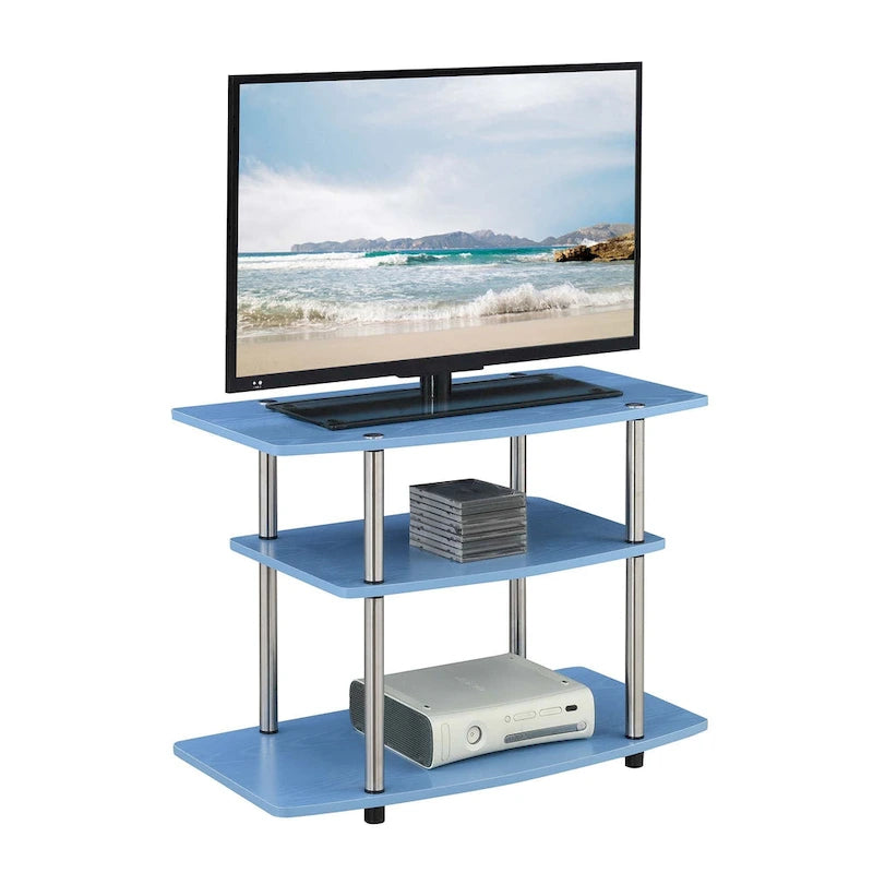Meuble TV 3 niveaux sans outils Designs2Go de Convenience Concepts