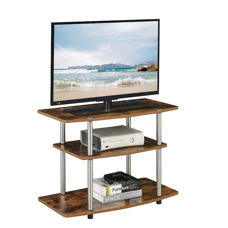 Meuble TV 3 niveaux sans outils Designs2Go de Convenience Concepts
