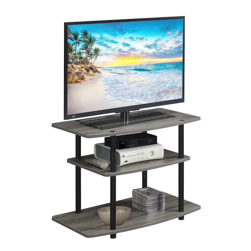 Meuble TV 3 niveaux sans outils Designs2Go de Convenience Concepts