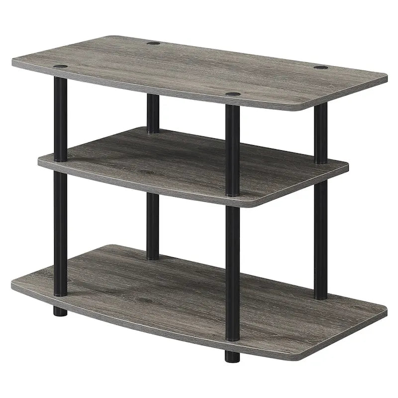 Meuble TV 3 niveaux sans outils Designs2Go de Convenience Concepts