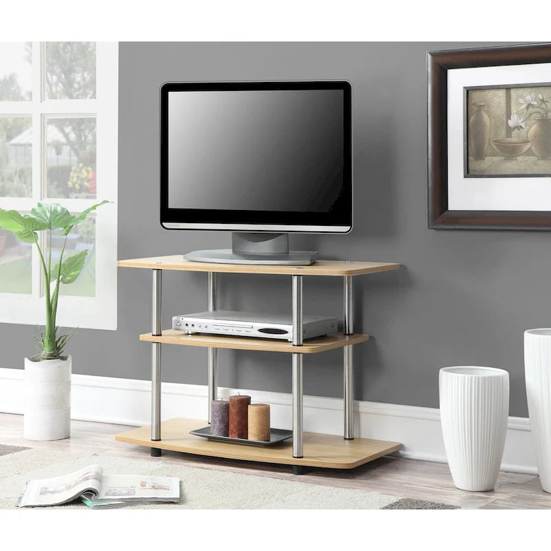 Meuble TV 3 niveaux sans outils Designs2Go de Convenience Concepts