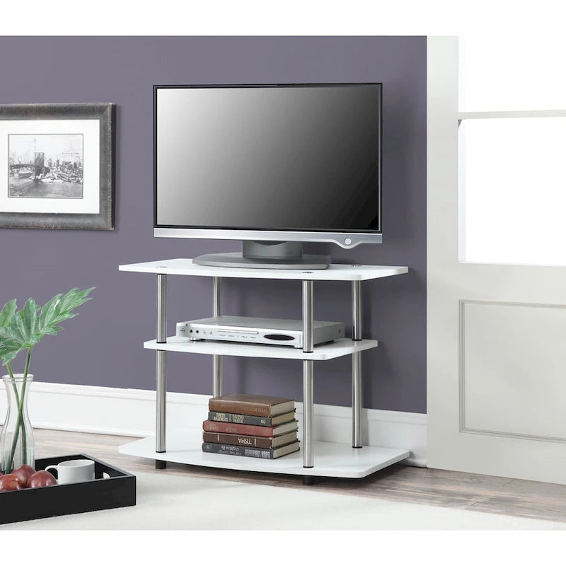Meuble TV 3 niveaux sans outils Designs2Go de Convenience Concepts