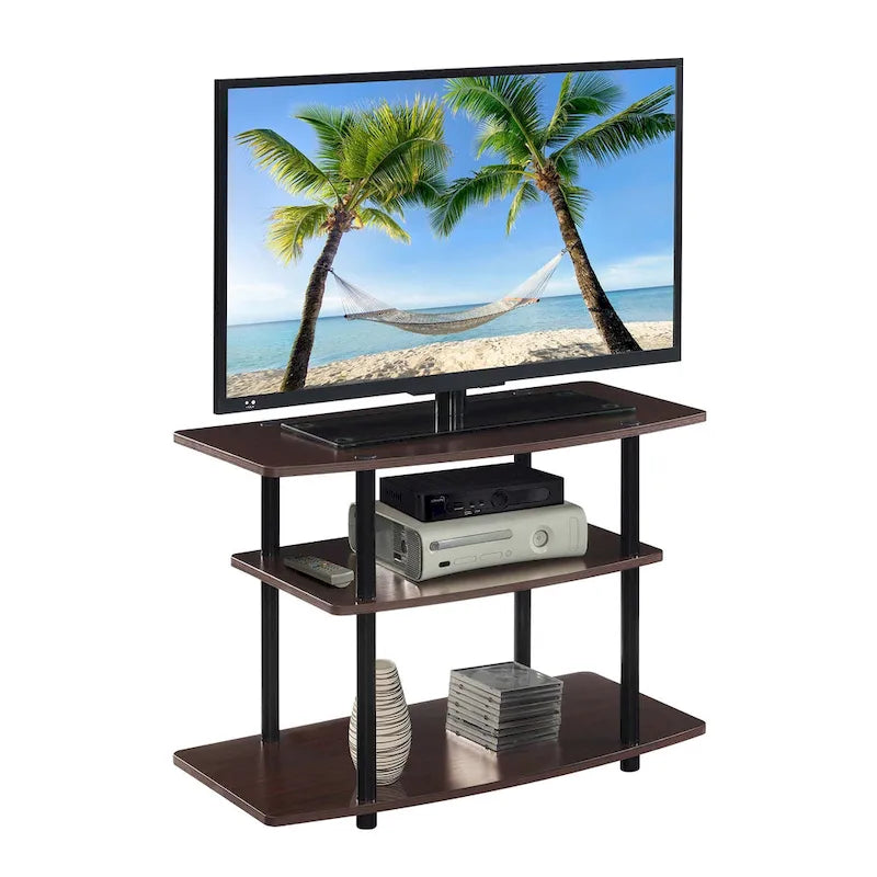 Meuble TV 3 niveaux sans outils Designs2Go de Convenience Concepts