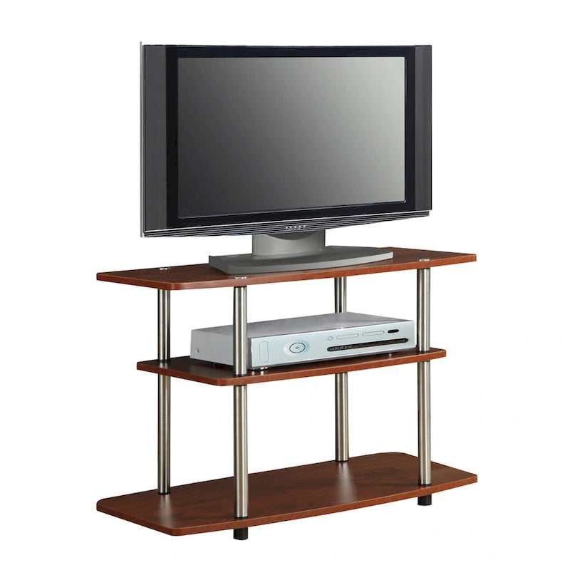 Meuble TV 3 niveaux sans outils Designs2Go de Convenience Concepts