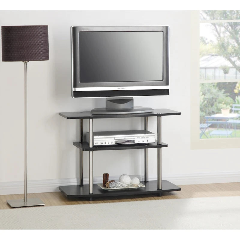 Meuble TV 3 niveaux sans outils Designs2Go de Convenience Concepts
