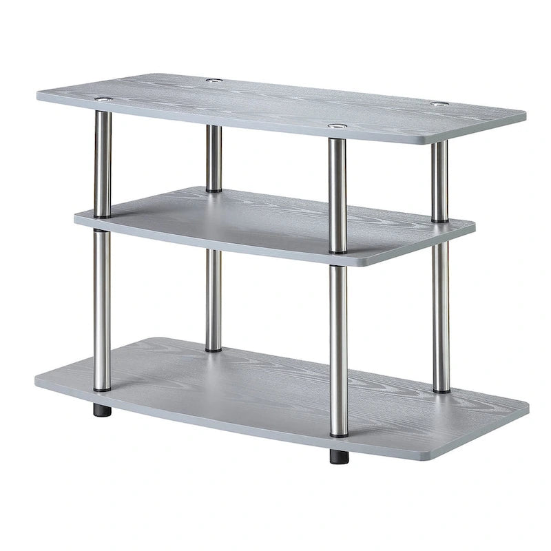 Meuble TV 3 niveaux sans outils Designs2Go de Convenience Concepts